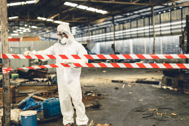 Professional Biohazard technician working in Lakemont, PA
